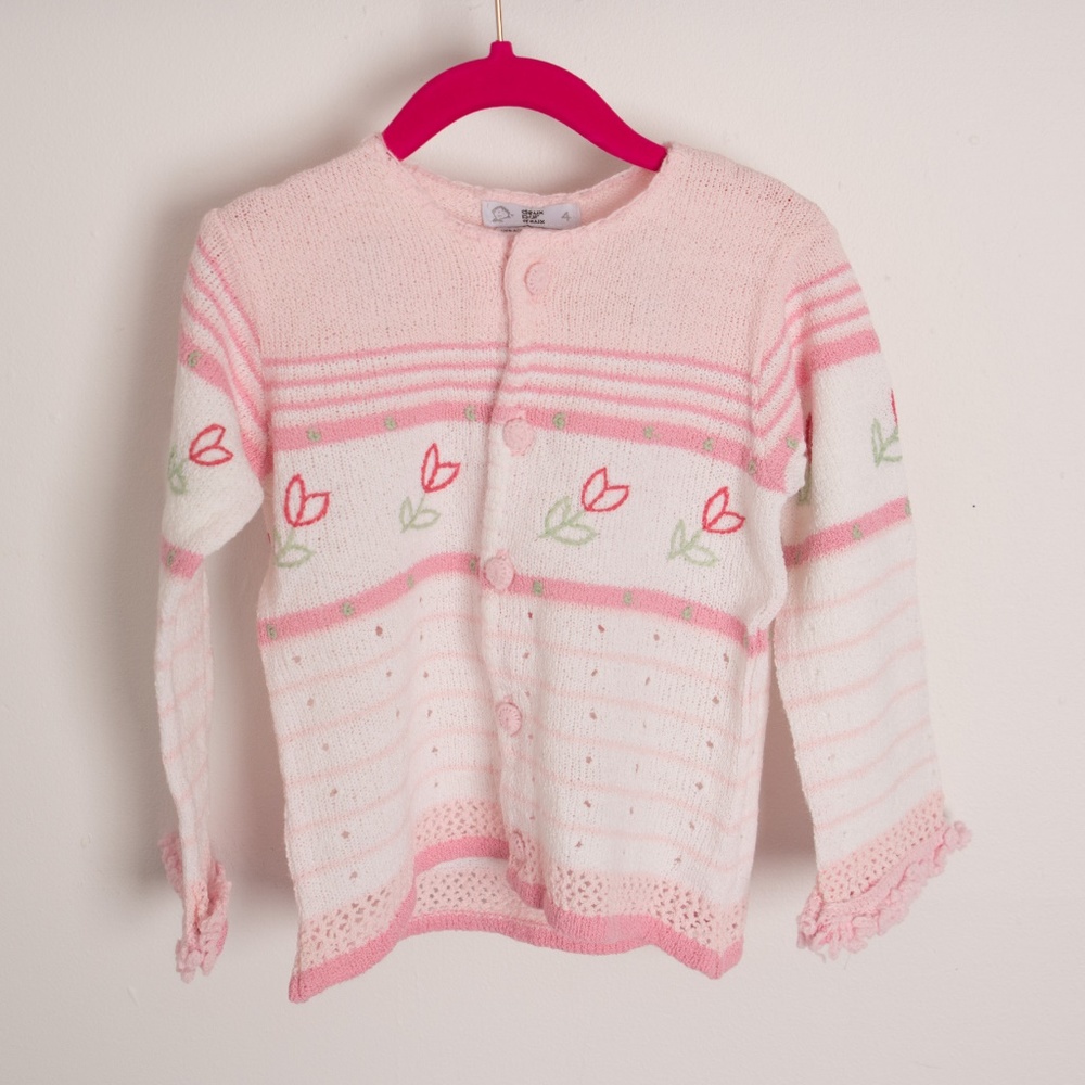 NWT DEUX PAR DEUX LIGHT WEIGHT TULIP CARDIGAN